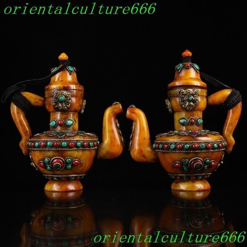 Chinese beeswax filigree - 7.2"chinese,