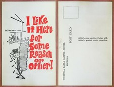 RHODESIA - VICTORIA FALLS CASINO-HOTEL FP CASINÒ HOTEL CARTOON