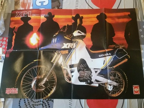 Poster vintage moto sprint - sprint, xr1