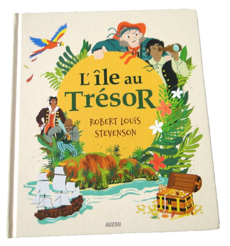Libro isola del tesoro - l'isola,