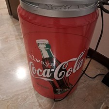 Coca Cola Stereo Cd Radio Cassette Lattina Gigante Rara Funzionante Akura