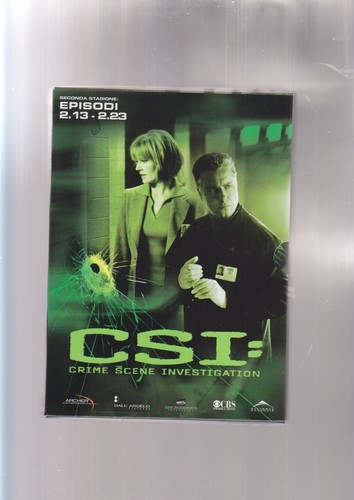 Csi dvd scena del - dvd,