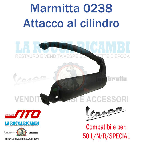 Marmitta siluro collettore - marmitta,