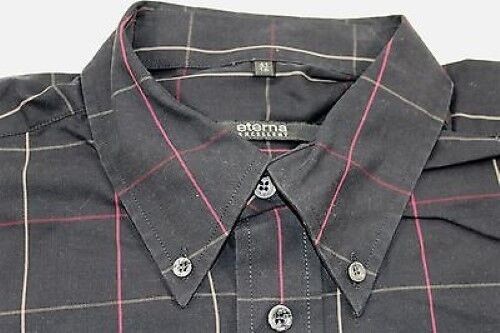 Eterna eccellente camicia nero - camicia,