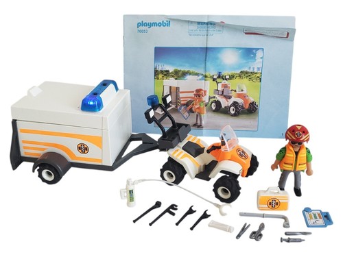 Playmobil city life 70053 quad - city,
