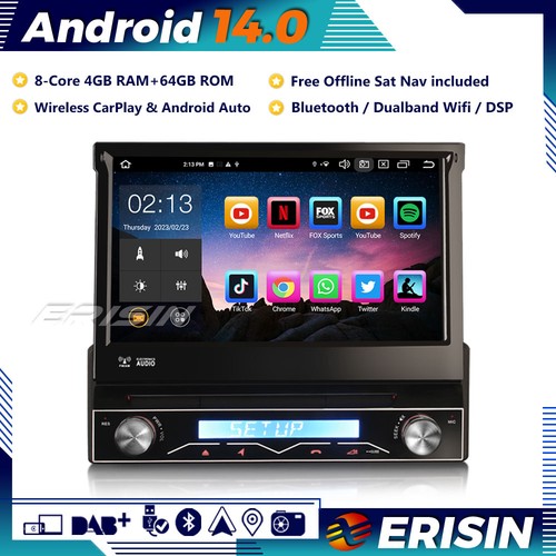 Din detchable android 14 - din,