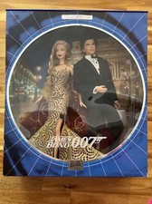 BARBIE AND KEN 007 JAMES BOND EDIZIONE DA COLLEZIONE 2 BAMBOLE PLAY SET NUOVE NRFB 2002
