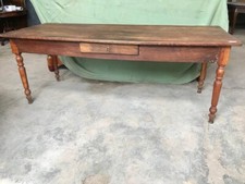 Tavolo Rustico in Rovere e Ciliegio - Restaurato (in corso d'opera)