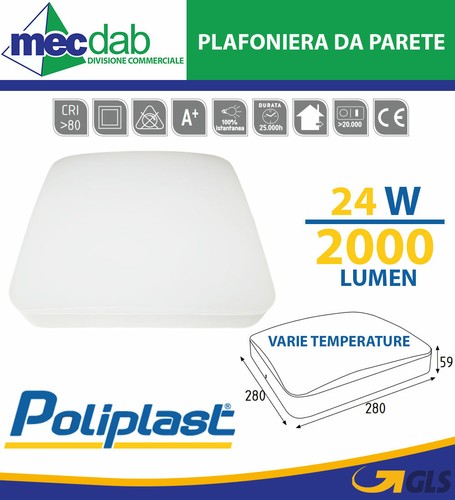Plafoniera interno ed - interno,
