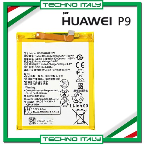 Batteria per huawei p9 - batteria,