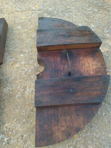 Mezzelune legno massello - in,