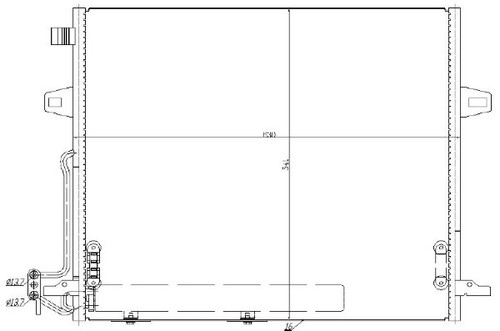 Condensatore climatizzatore - condensatore,