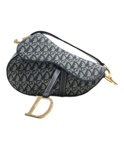Christian dior saddle blue bag - saddle,