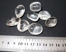 1pz pietra naturale cristallo di rocca quarzo ialino minerale senza foro 20-30mm