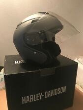 CASCO HARLEY DAVIDSON JET TAGLIA XS GRIGIO. USATO TRE VOLTE. COMPLETO DI IMBALLO