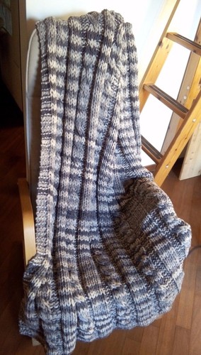 Coperta plaid misto lana - coperta,