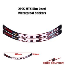 2PCS Power Circle MTX Adesivi