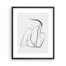 Poster 40x50cm Donna Linee
