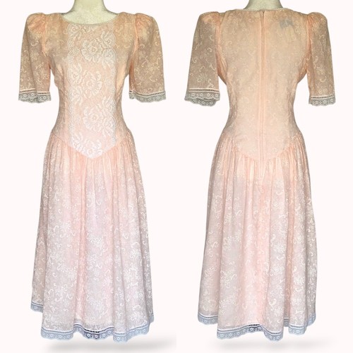 Abito midi vintage gunne sax - abito,