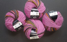 Filato stampa Filatura Di Crosa 127 rosa caldo (colore 37) 4 matassine