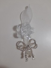 Fiore swarovski con foglia - fiore,