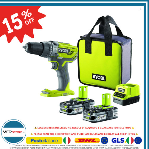 Trapano avvitatore ryobi - trapano,