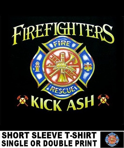 Maglietta firefighters kick - maglietta,