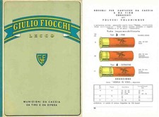 Munizioni Fiocchi 1955