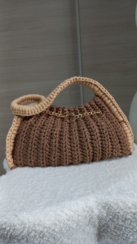 Borsa uncinetto casual - borsa,