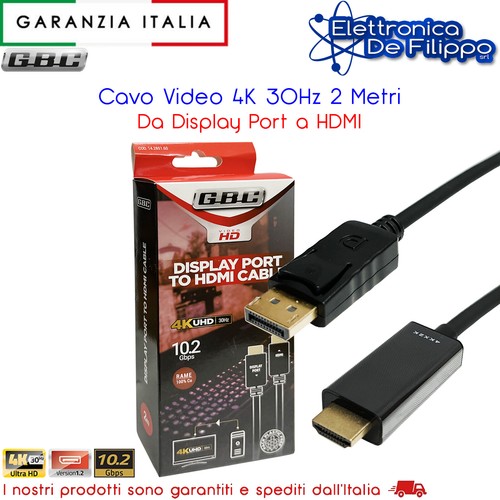 Cavo video 30hz metri - cavo, 4k