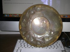 piatto d'epoca argento 925 *39 PA cesellato a mano