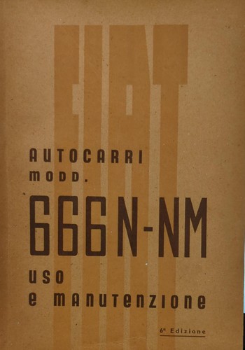 Autocarro fiat 666 1946 - 666,
