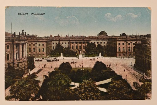 Berlino università 1916 wwi - università,
