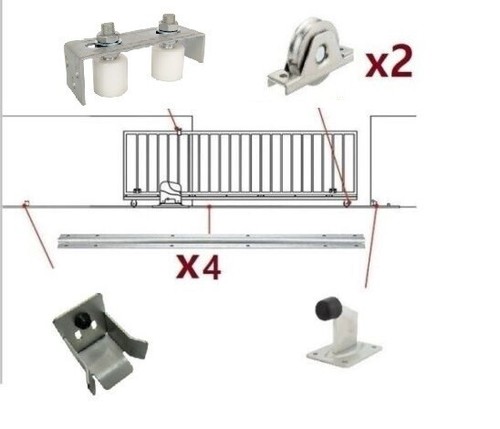 Kit cancello scorrevole - kit,