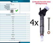 4x Iniettore Mercedes Vito Sprinter OM646 0445115069 A6460701487 A6460701187