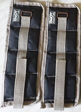 Coppia di pesi a polso e cavigliere allenamento e palestra body sculpture 500g