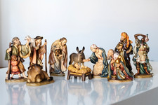 Presepi in legno intagliati a