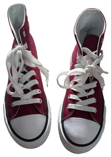 Sneakers basse donna tela