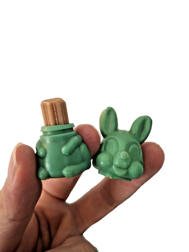 Coniglio coniglietto verde - coniglio,