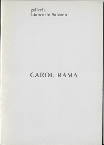 Carol rama opere 1983 - opere,