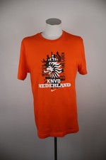 NIKE  T-SHIRT UOMO 50/52 COTONE  MAN SHIRT CASUAL VINTAGE CALCIO OLANDA SNEIJDER