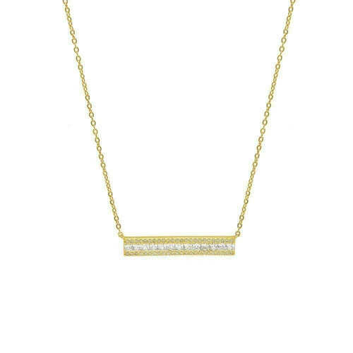 Collana con ciondolo barra