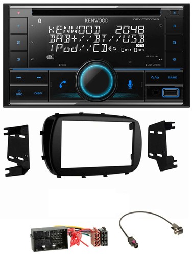 Kenwood 2din dab usb - cd, mp3