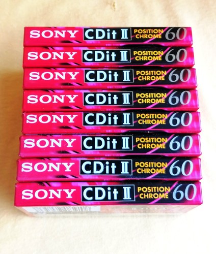Cassette audio sony cdit - 8,