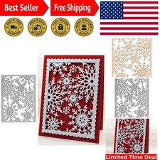 Elegant Snowflower Metal Die