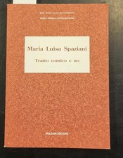 SPAZIANI Maria Luisa. TEATRO