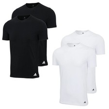 Adidas Uomo T-Shirt, 2er Pacco