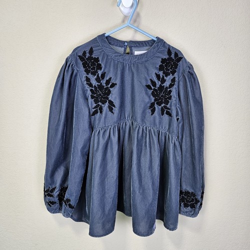Blusa zara velluto bambina - blusa,