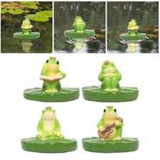 Collezione di statue di rane