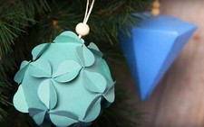 Fustella per decorazioni natalizie Sizzix Bigz 3D #663444 vendita al dettaglio $19,99 UNICO, tagli tessuto